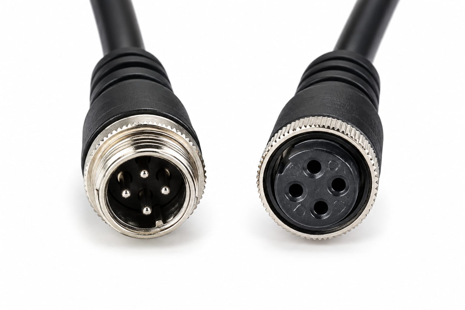 Male and Female 4-Pin Aviation Connectors: Differences, Uses & Applications